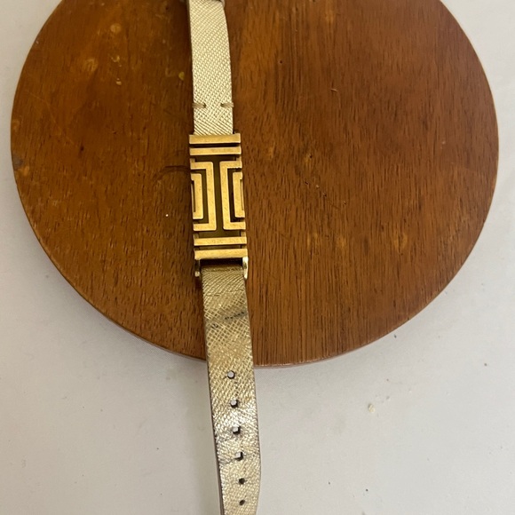 Tory Burch Fitbit Gold leather Wrap Bracelet OS - Picture 5 of 15